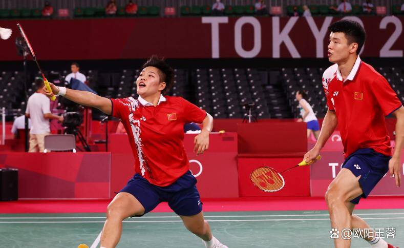 雅思组合转身离去，全运会混双夺冠，恭喜雅思组合圆满退役