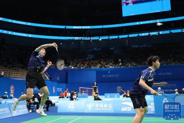 全运会｜刘阳/刘毅晋级羽毛球男双决赛