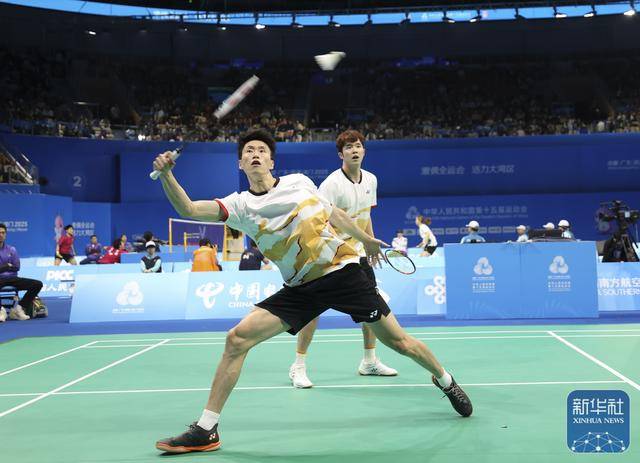 全运会｜王昶/谢浩南晋级羽毛球男双决赛