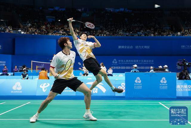 全运会｜王昶/谢浩南晋级羽毛球男双决赛